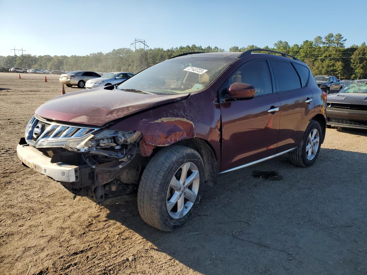 NISSAN MURANO 2010 jn8az1mu3aw001742