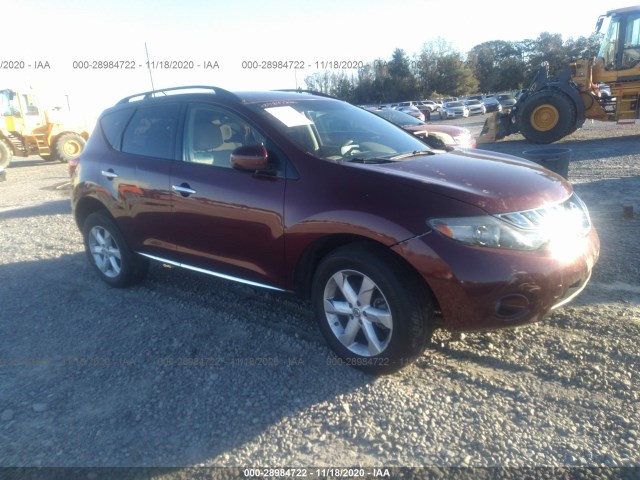 NISSAN MURANO 2010 jn8az1mu3aw005791