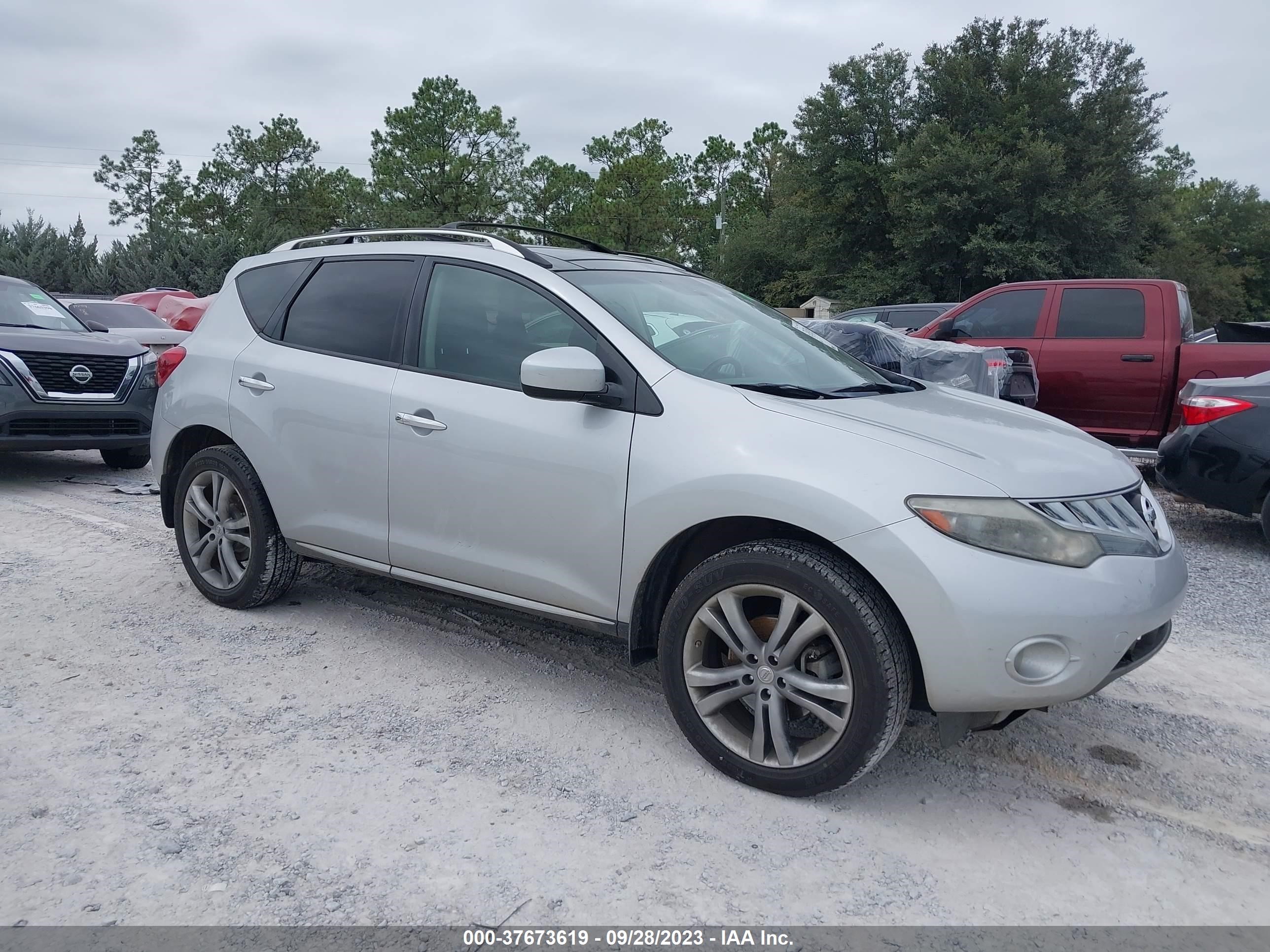 NISSAN MURANO 2010 jn8az1mu3aw008206