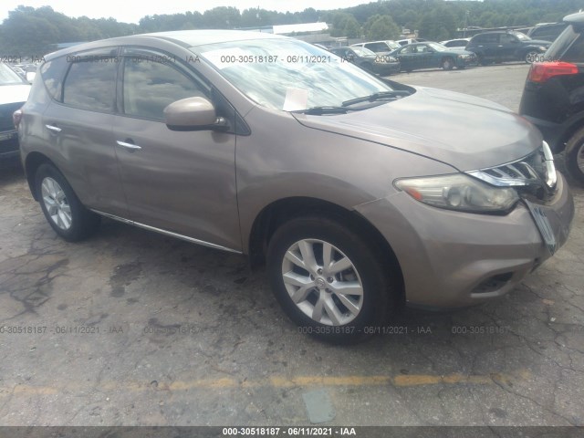 NISSAN MURANO 2011 jn8az1mu3bw050926