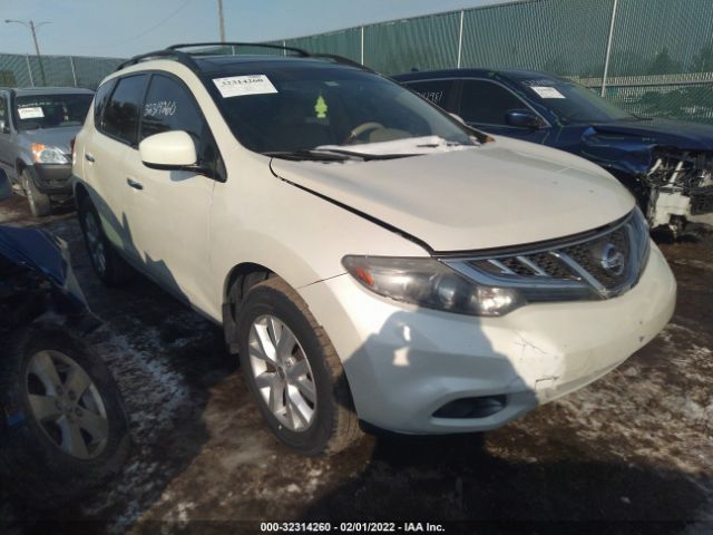 NISSAN MURANO 2011 jn8az1mu3bw051056