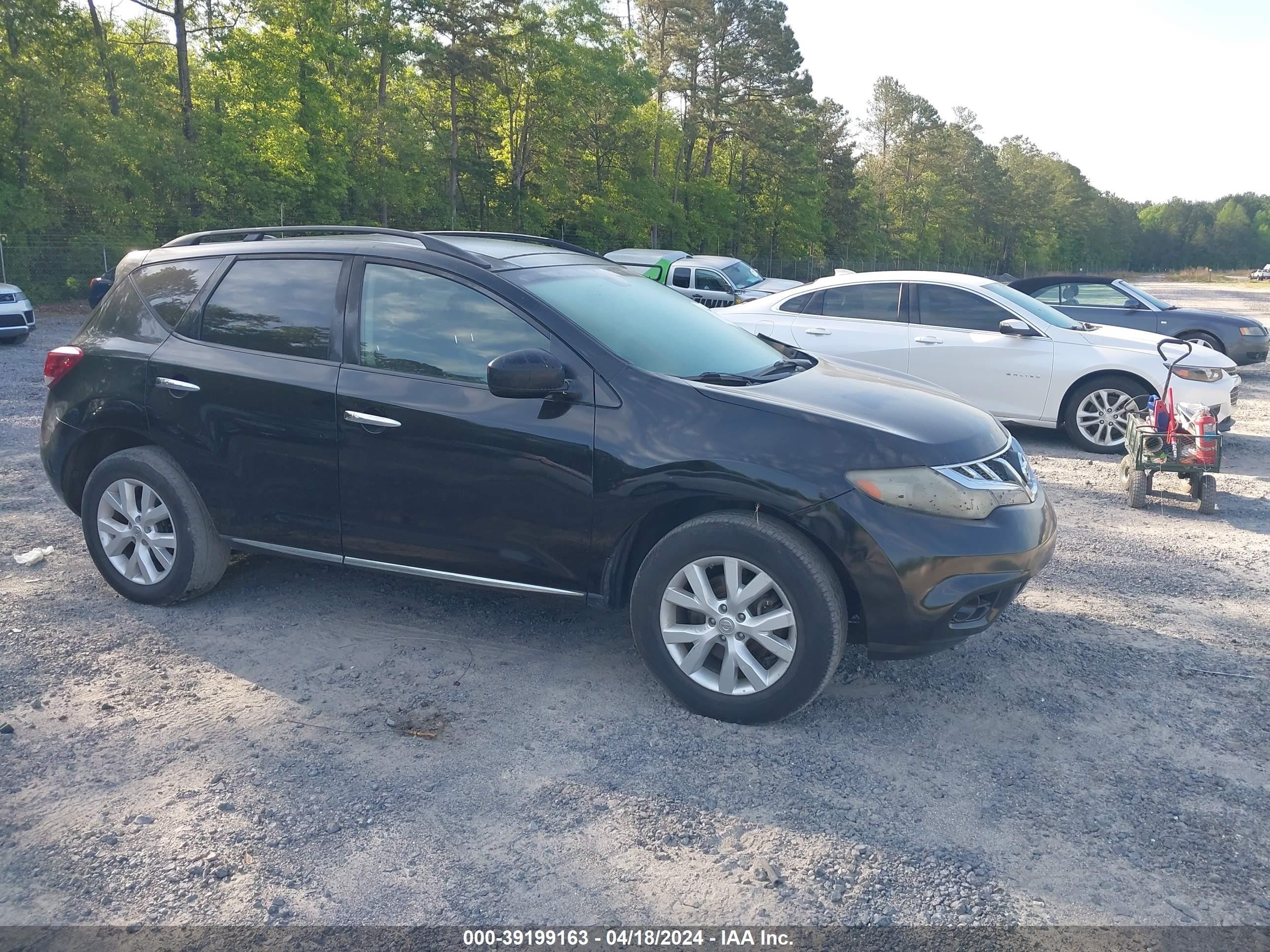 NISSAN MURANO 2011 jn8az1mu3bw051302