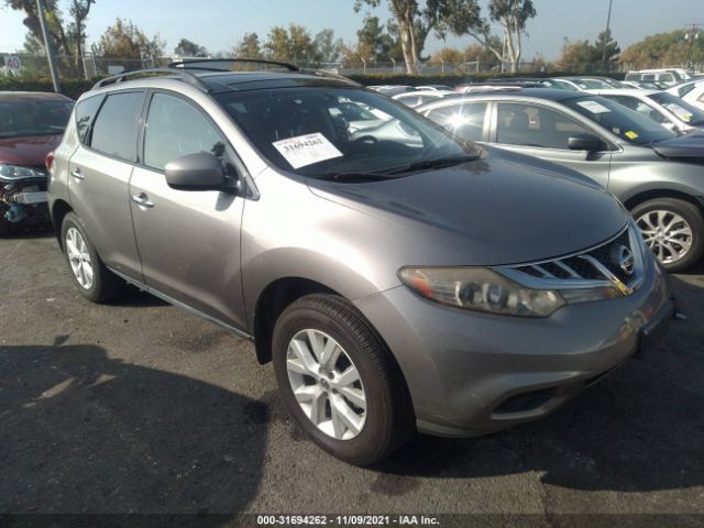 NISSAN MURANO 2012 jn8az1mu3cw100807