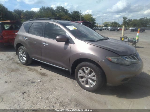 NISSAN MURANO 2012 jn8az1mu3cw100998