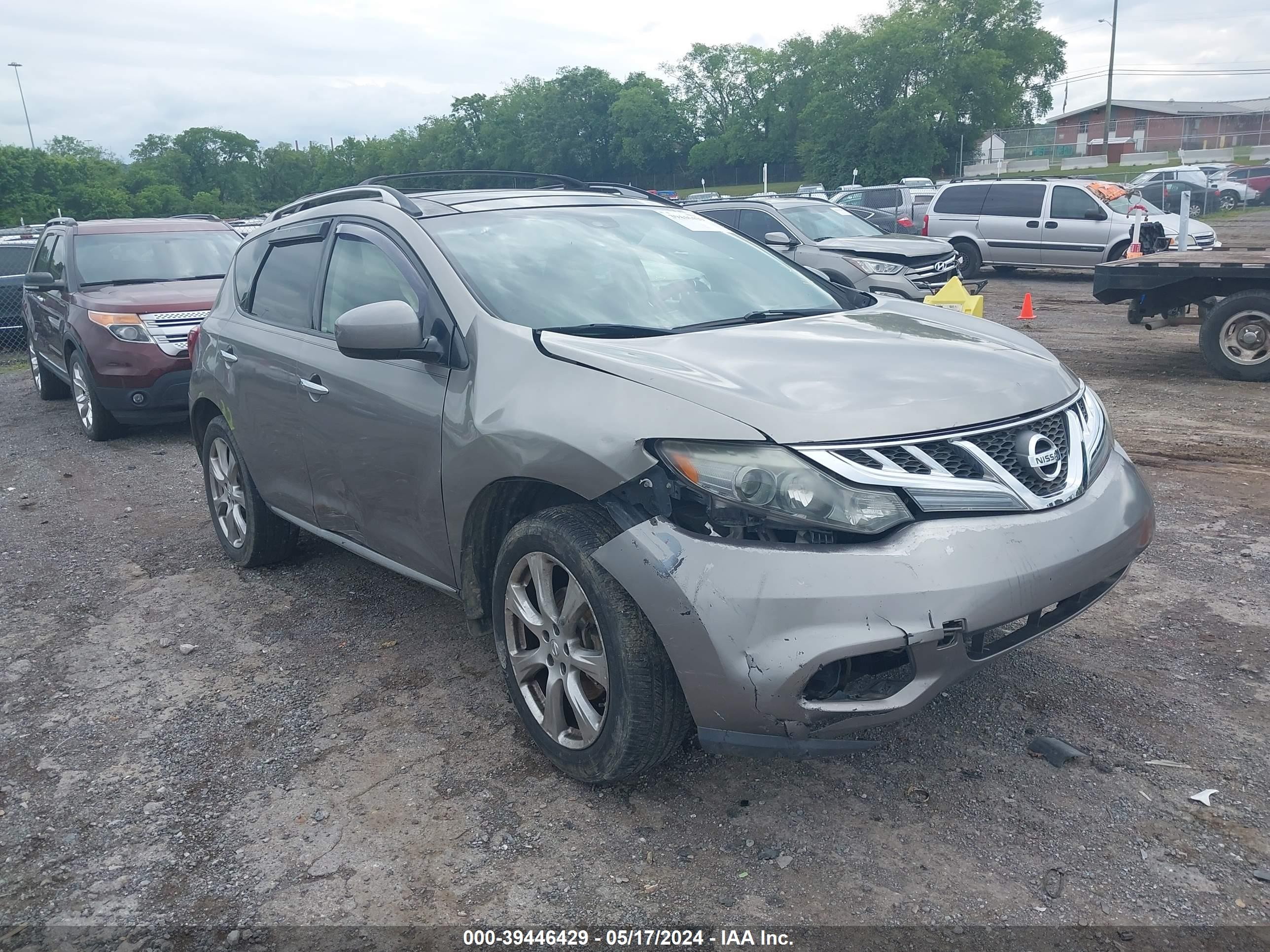 NISSAN MURANO 2012 jn8az1mu3cw106753