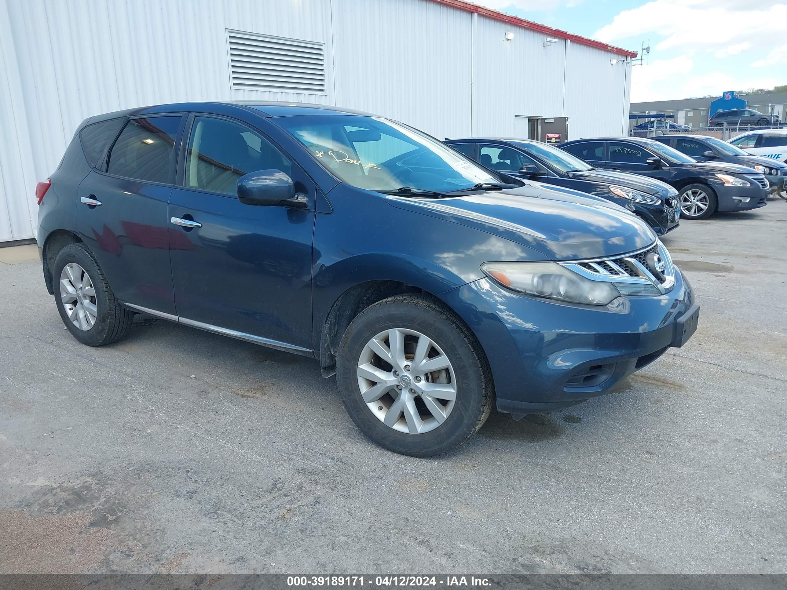 NISSAN MURANO 2013 jn8az1mu3dw202691