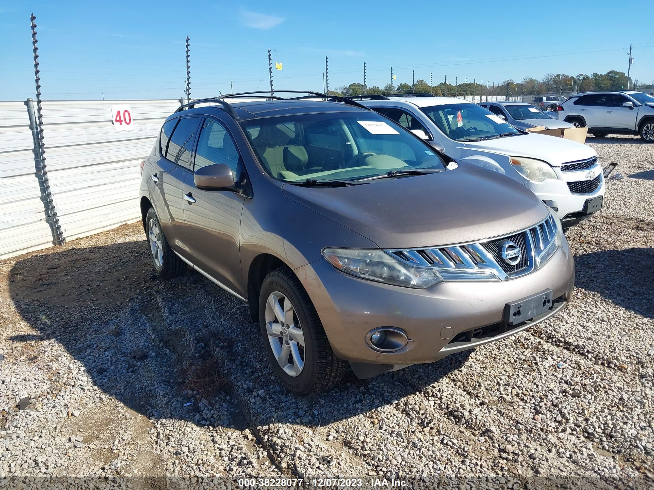 NISSAN MURANO 2010 jn8az1mu4aw007971