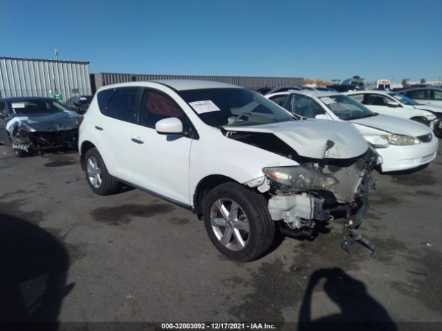 NISSAN MURANO 2010 jn8az1mu4aw015309