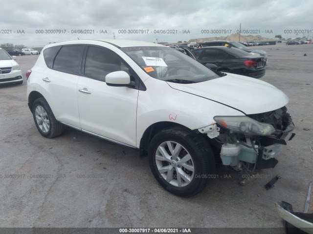 NISSAN MURANO 2011 jn8az1mu4bw053088