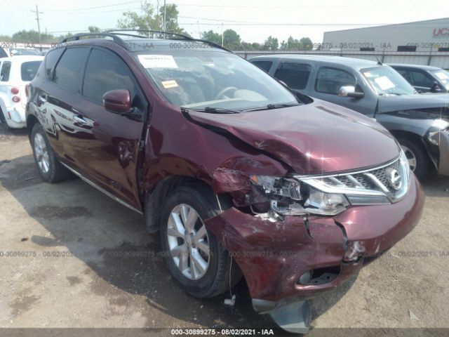 NISSAN MURANO 2011 jn8az1mu4bw059103