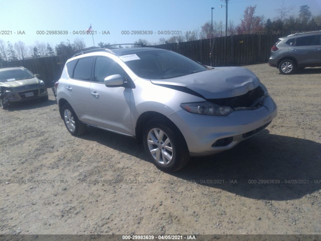 NISSAN MURANO 2011 jn8az1mu4bw064463