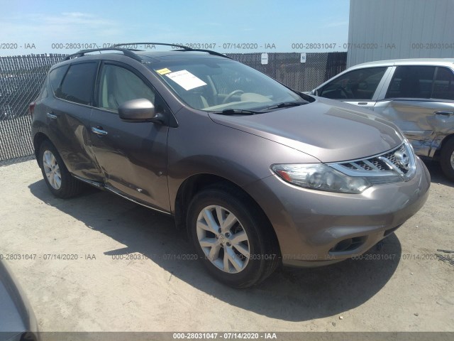 NISSAN MURANO 2012 jn8az1mu4cw100976