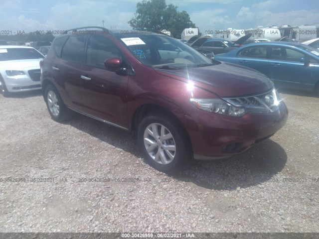 NISSAN MURANO 2012 jn8az1mu4cw108592