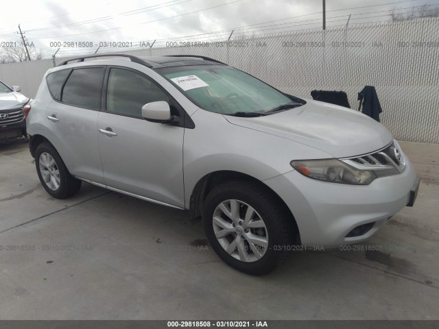 NISSAN MURANO 2012 jn8az1mu4cw115901