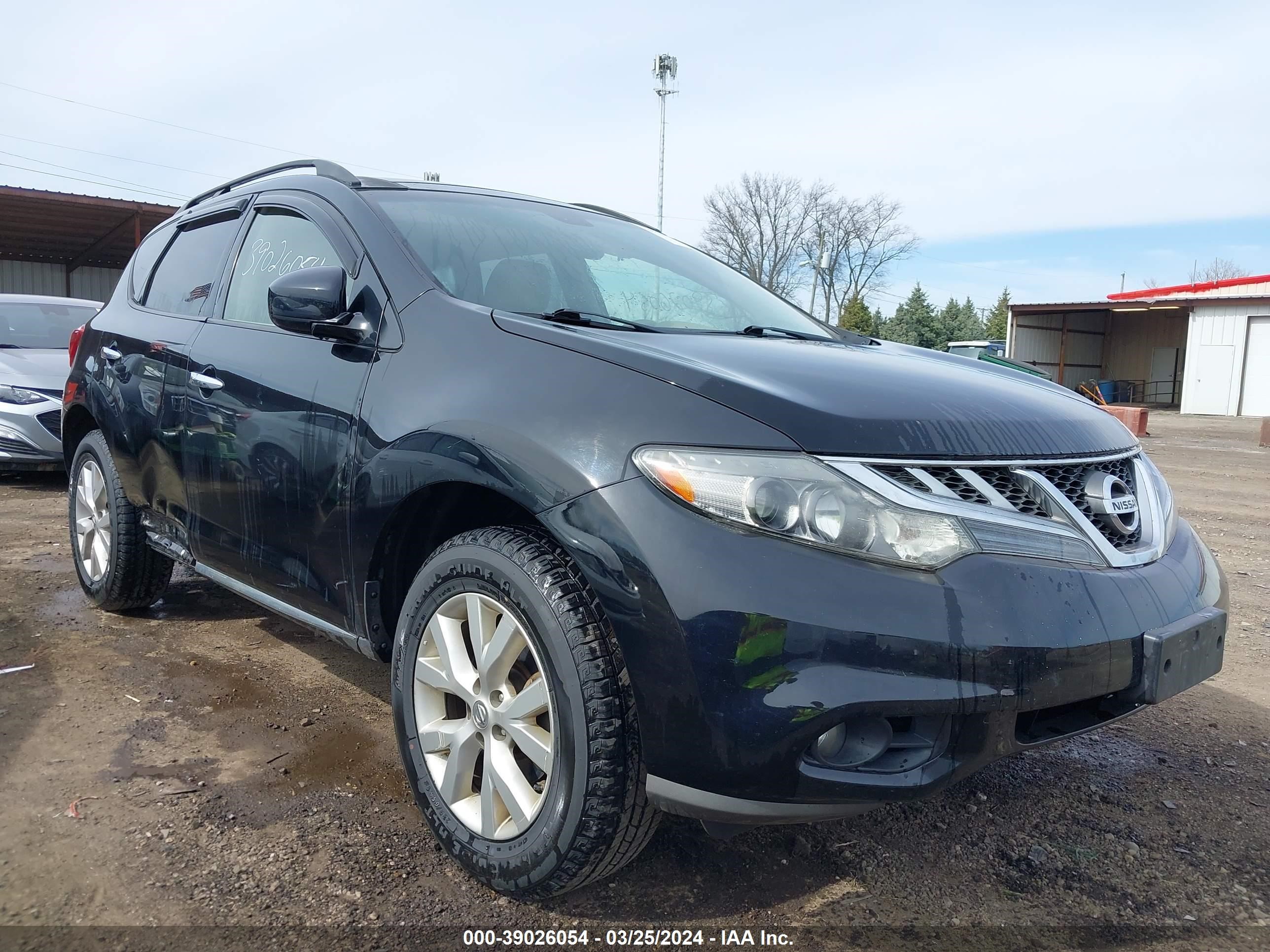 NISSAN MURANO 2013 jn8az1mu4dw201033