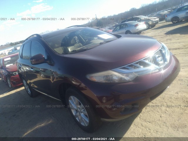 NISSAN MURANO 2013 jn8az1mu4dw209813