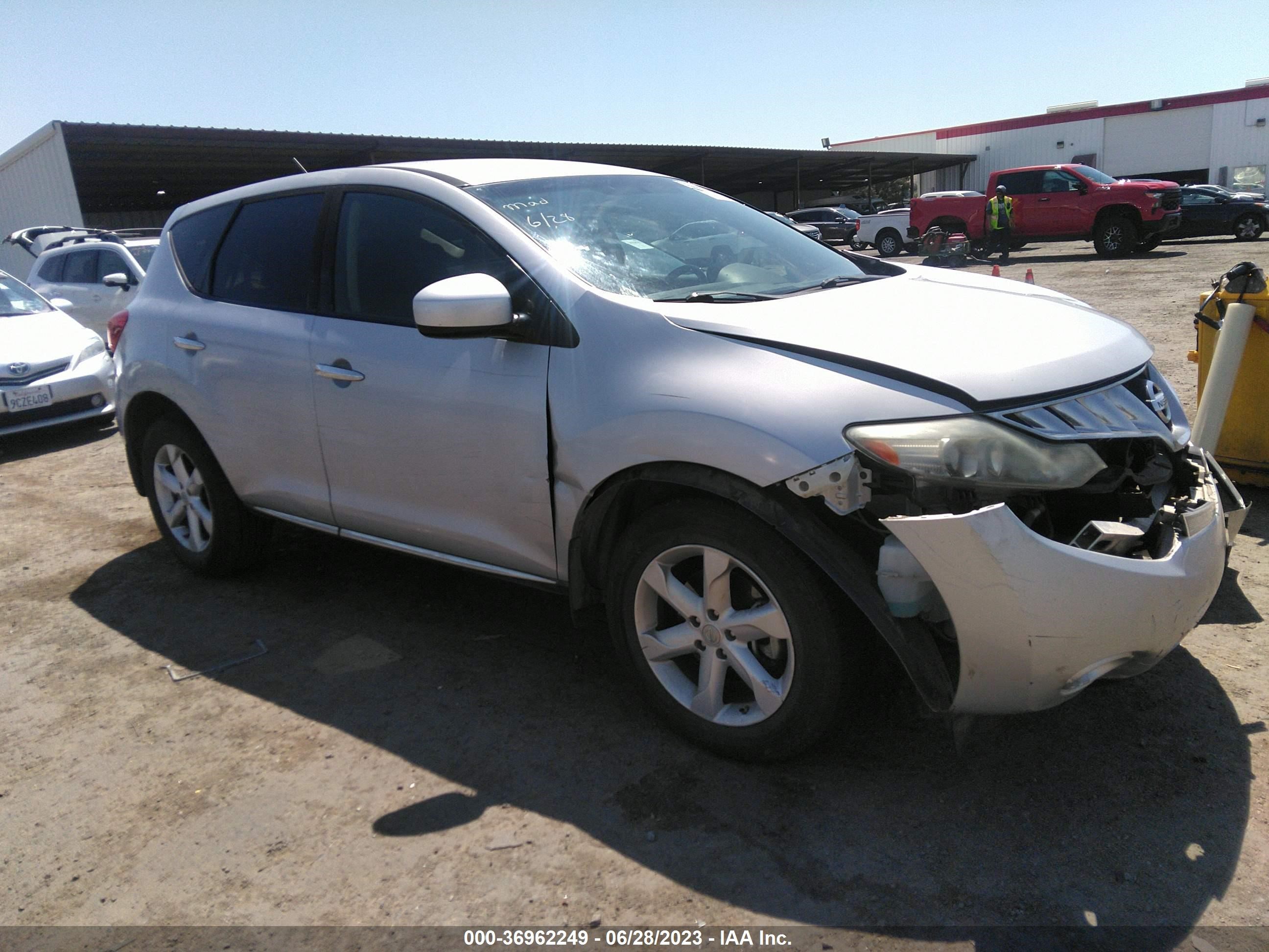 NISSAN MURANO 2010 jn8az1mu5aw006005