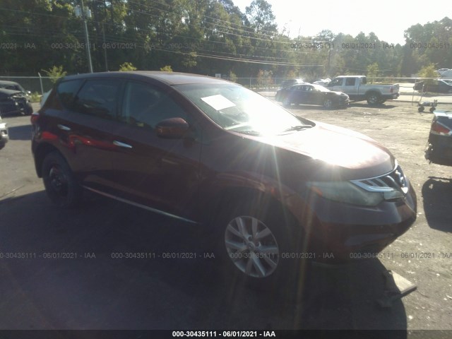 NISSAN MURANO 2011 jn8az1mu5bw050345