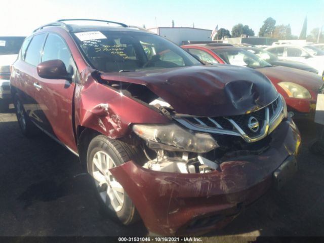 NISSAN MURANO 2011 jn8az1mu5bw059823