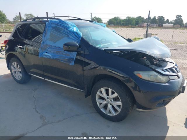 NISSAN MURANO 2011 jn8az1mu5bw062298