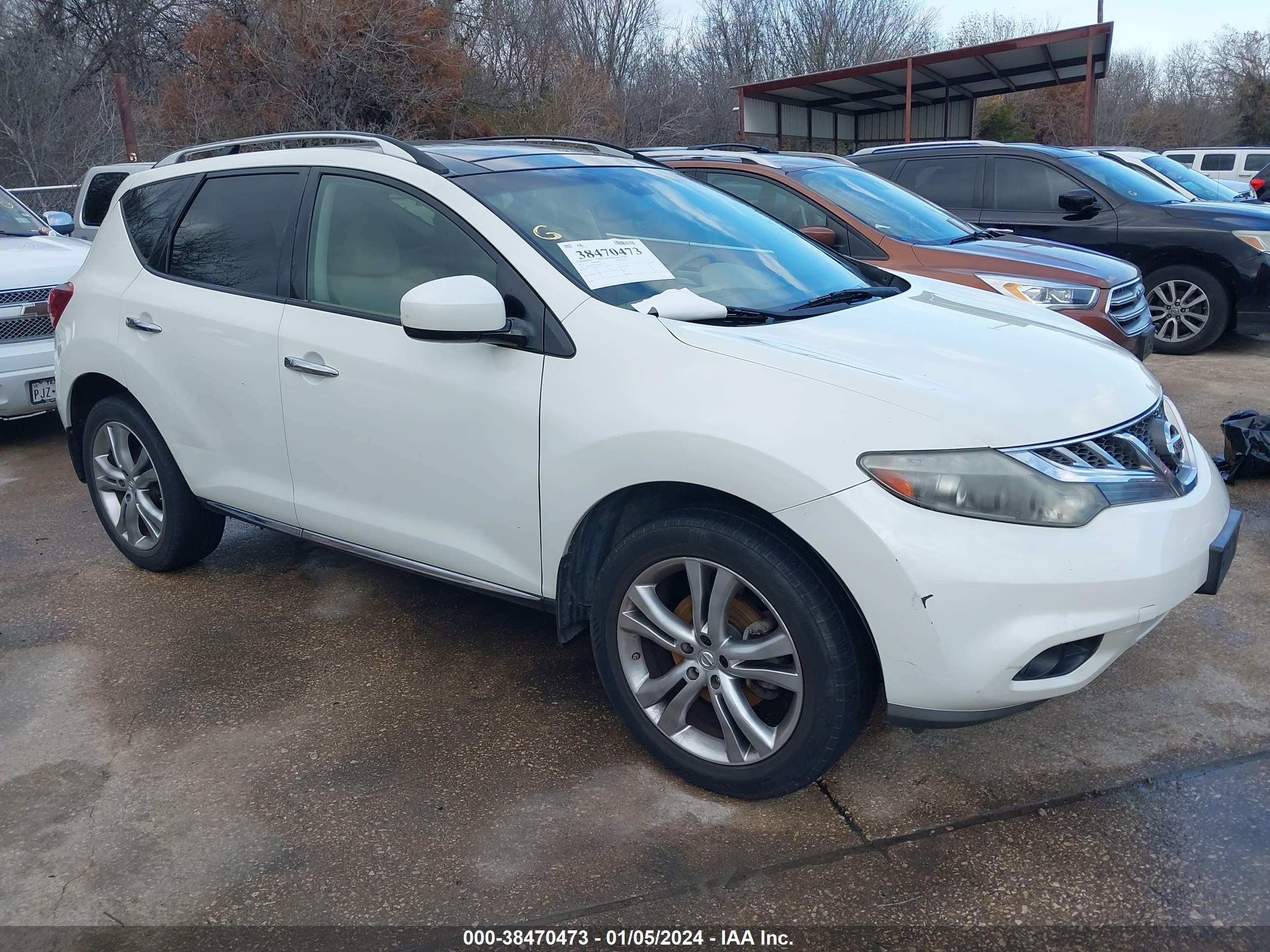 NISSAN MURANO 2011 jn8az1mu5bw067548