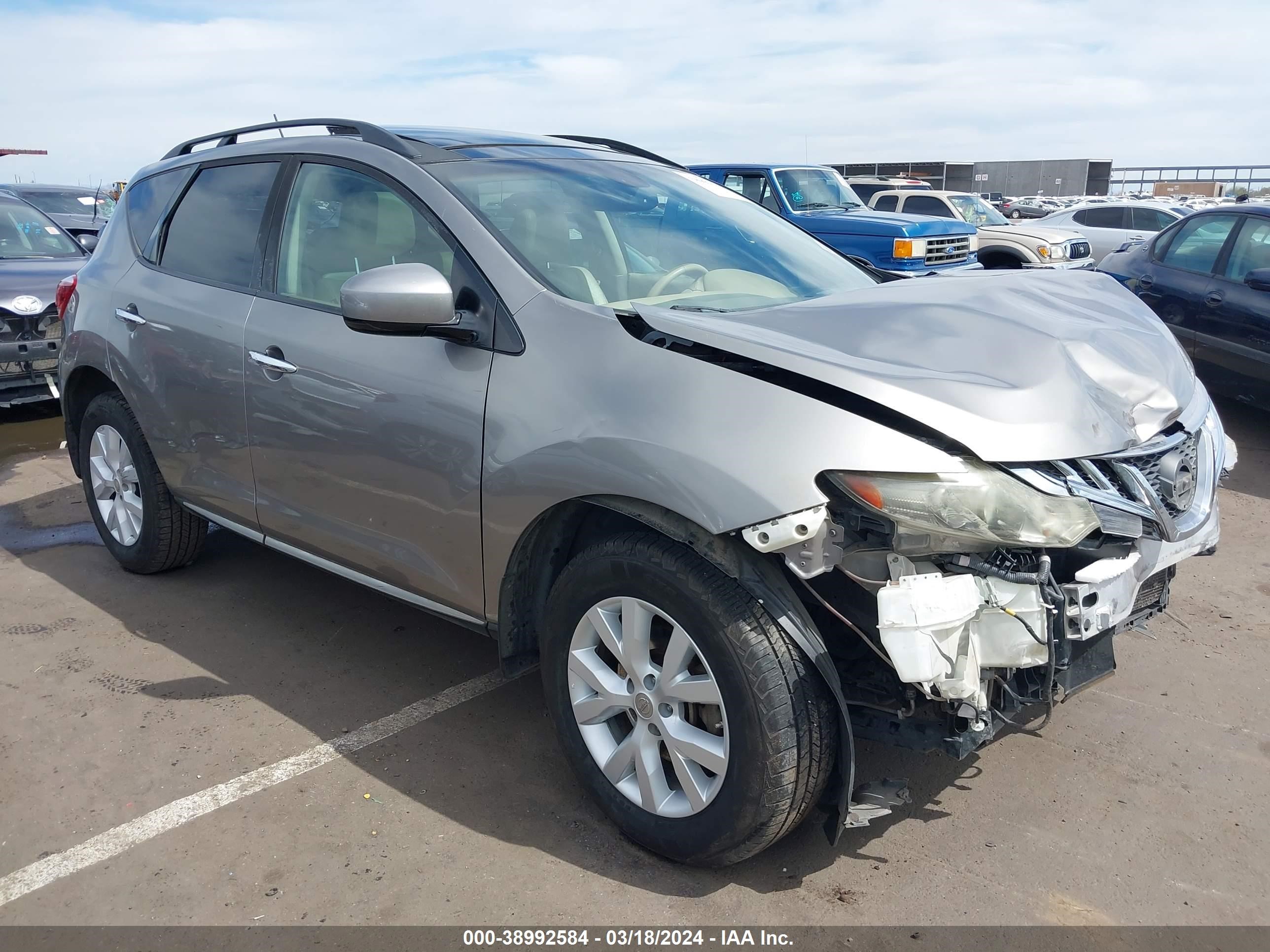 NISSAN MURANO 2011 jn8az1mu5bw067890