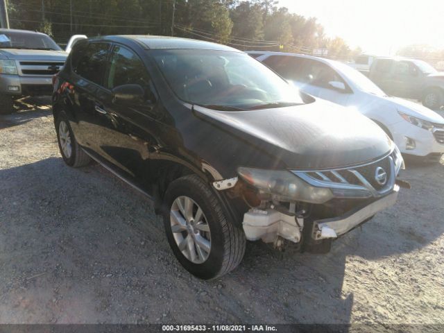 NISSAN MURANO 2012 jn8az1mu5cw101795