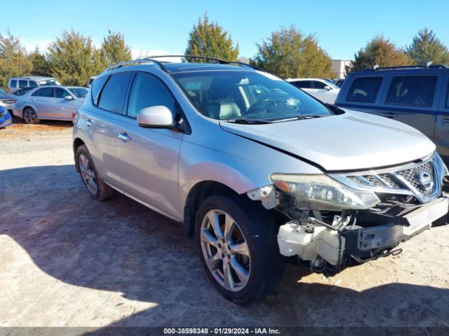 NISSAN MURANO 2012 jn8az1mu5cw104194