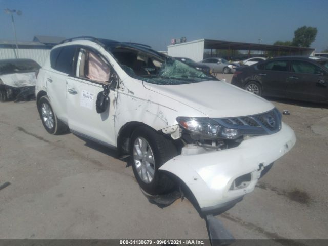 NISSAN MURANO 2012 jn8az1mu5cw107709