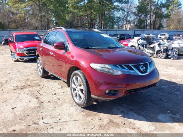 NISSAN MURANO 2012 jn8az1mu5cw121397