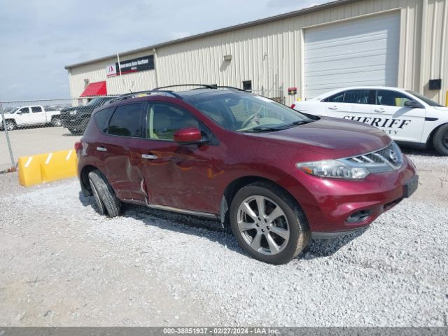 NISSAN MURANO 2012 jn8az1mu5cw121562