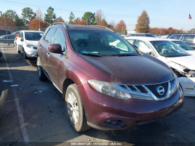 NISSAN MURANO 2014 jn8az1mu5ew405437