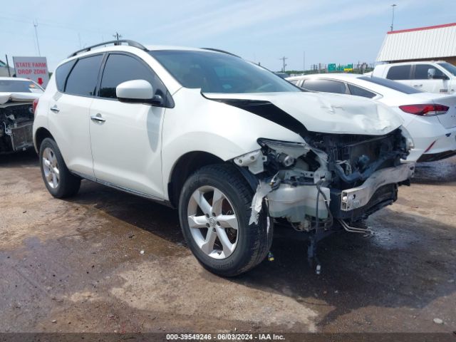 NISSAN MURANO 2010 jn8az1mu6aw007826