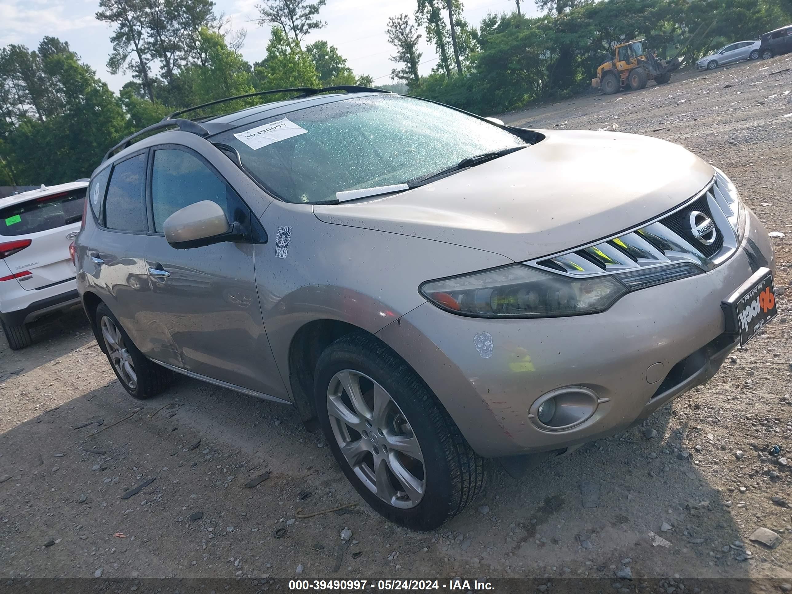 NISSAN MURANO 2010 jn8az1mu6aw010600