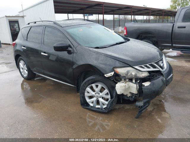 NISSAN MURANO 2011 jn8az1mu6bw052394