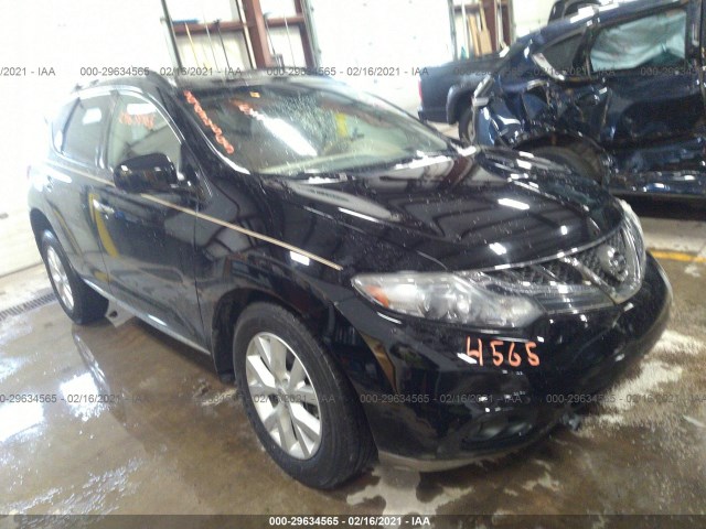 NISSAN MURANO 2011 jn8az1mu6bw054629