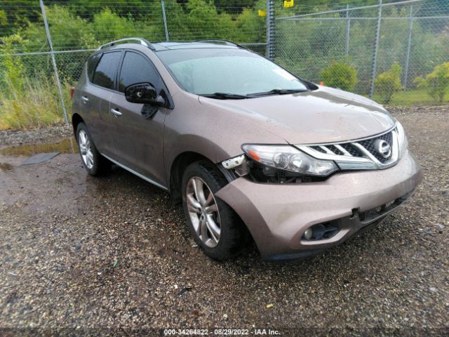 NISSAN MURANO 2011 jn8az1mu6bw061936