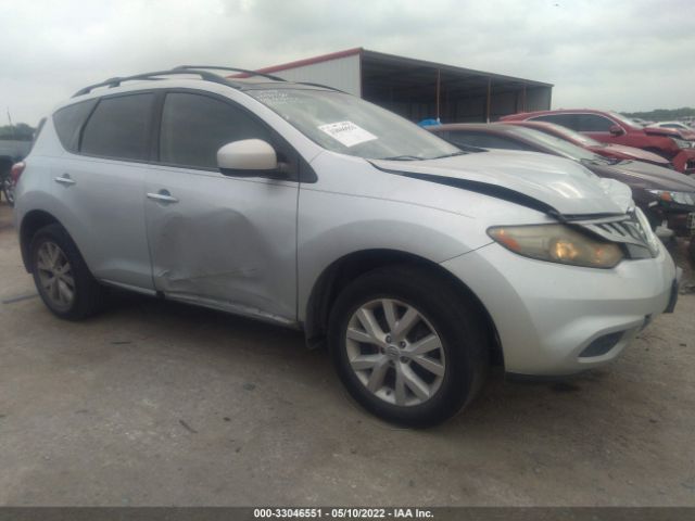 NISSAN MURANO 2012 jn8az1mu6cw100932