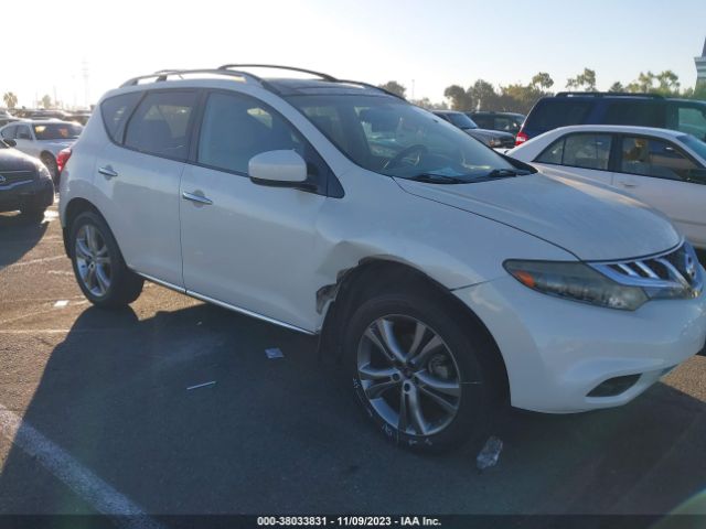 NISSAN MURANO 2012 jn8az1mu6cw101398