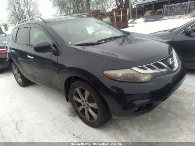 NISSAN MURANO 2012 jn8az1mu6cw106097