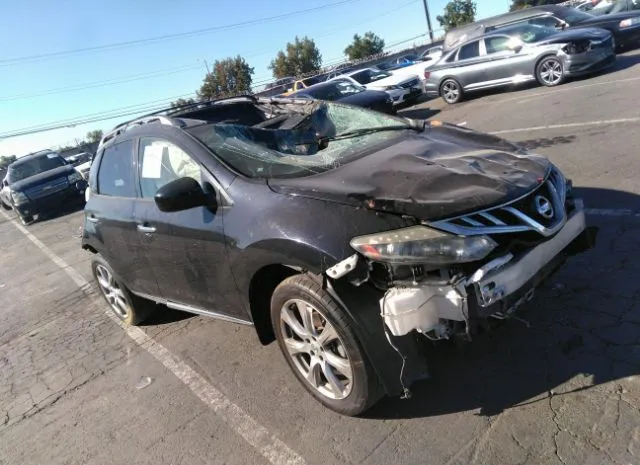 NISSAN MURANO 2012 jn8az1mu6cw106312