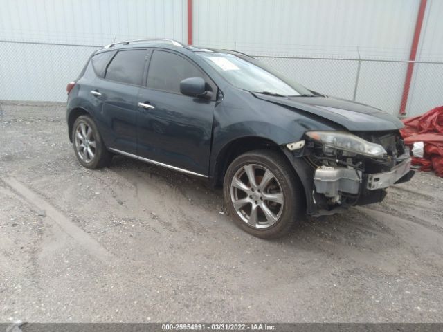 NISSAN MURANO 2012 jn8az1mu6cw119514