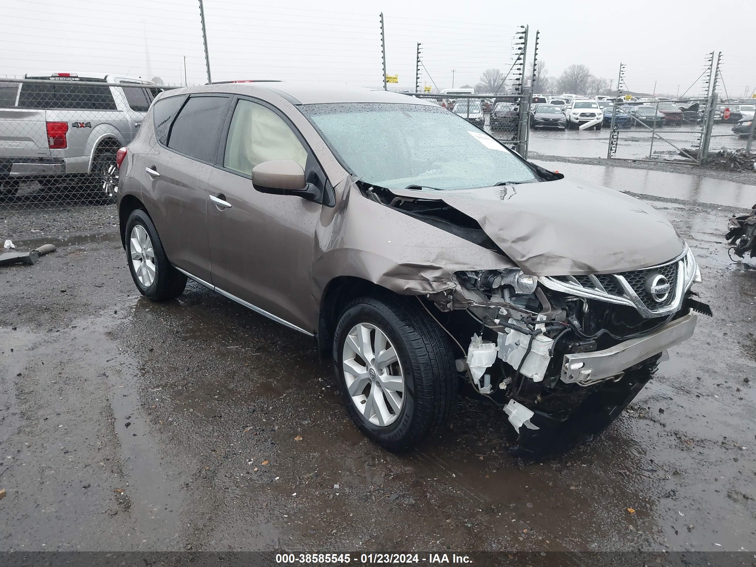 NISSAN MURANO 2012 jn8az1mu6cw121960