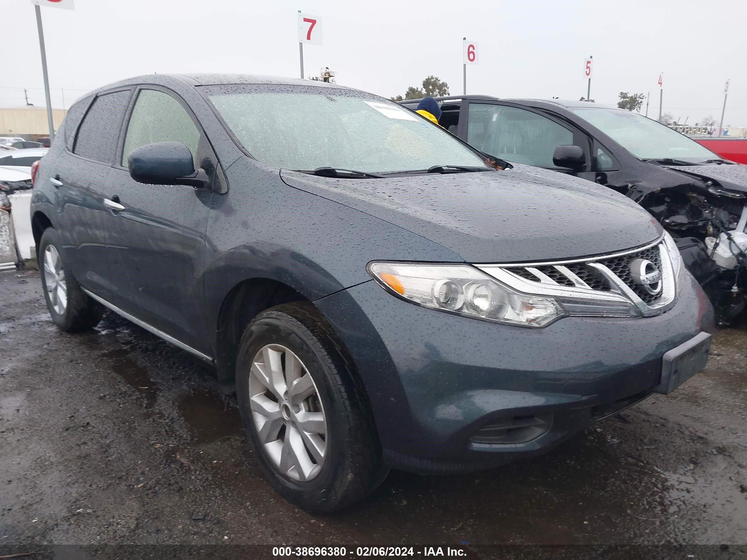 NISSAN MURANO 2013 jn8az1mu6dw204662