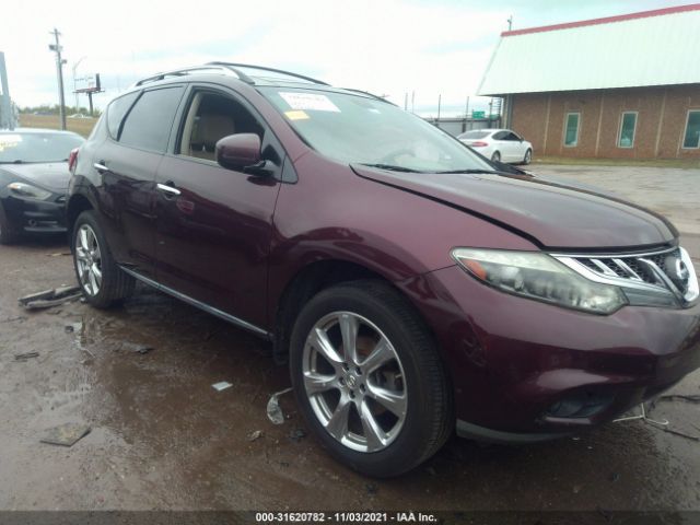 NISSAN MURANO 2013 jn8az1mu6dw205245