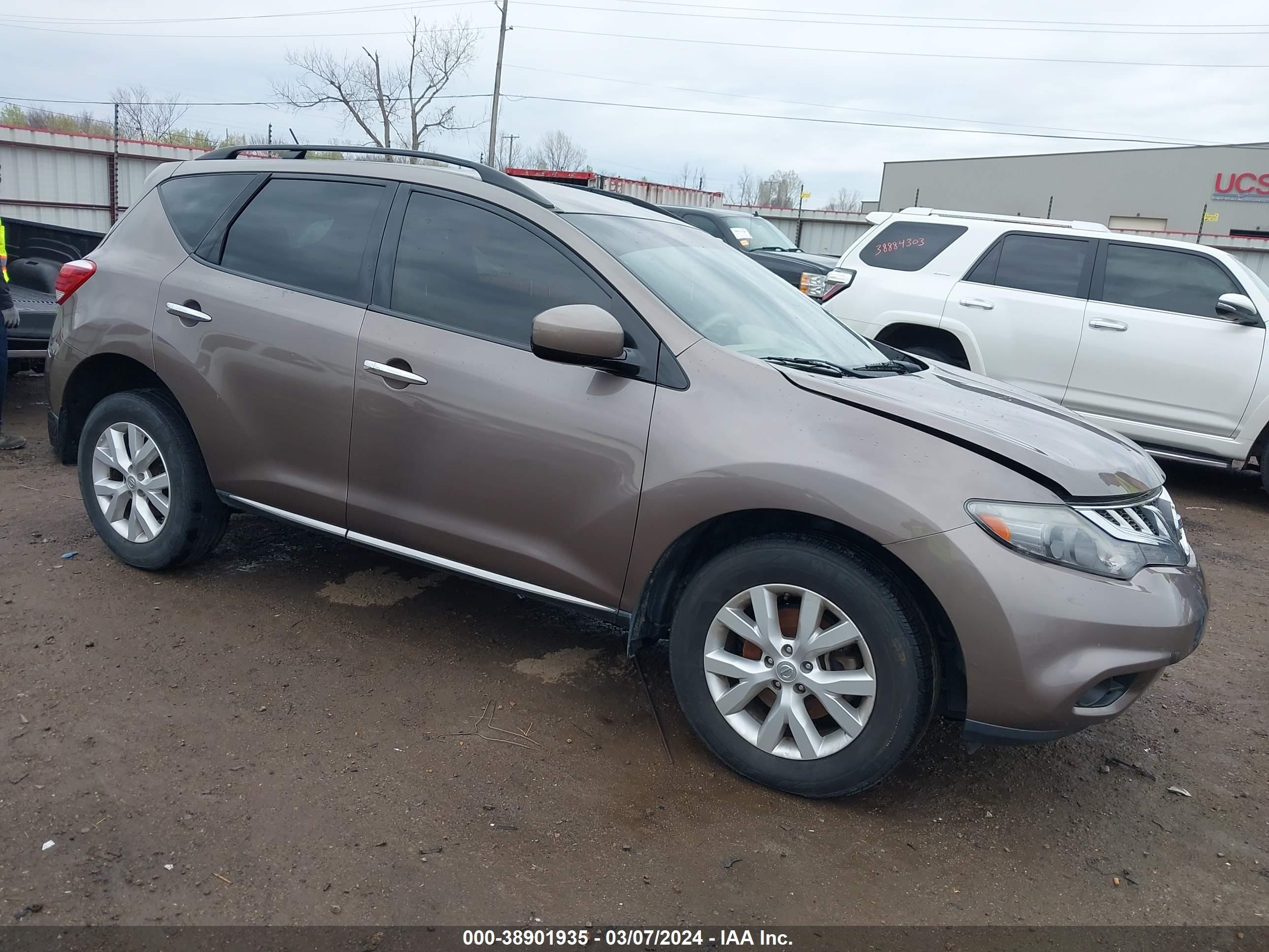 NISSAN MURANO 2013 jn8az1mu6dw213877