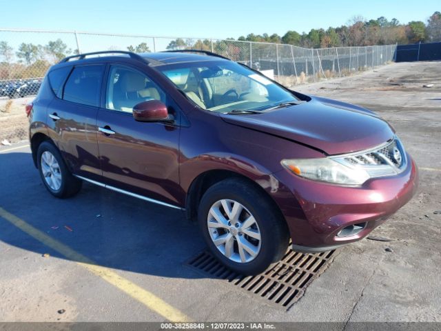 NISSAN MURANO 2014 jn8az1mu6ew407178