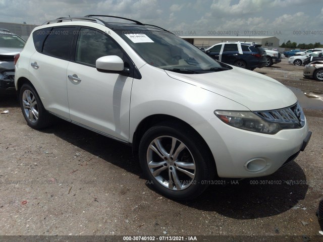 NISSAN MURANO 2010 jn8az1mu7aw008256