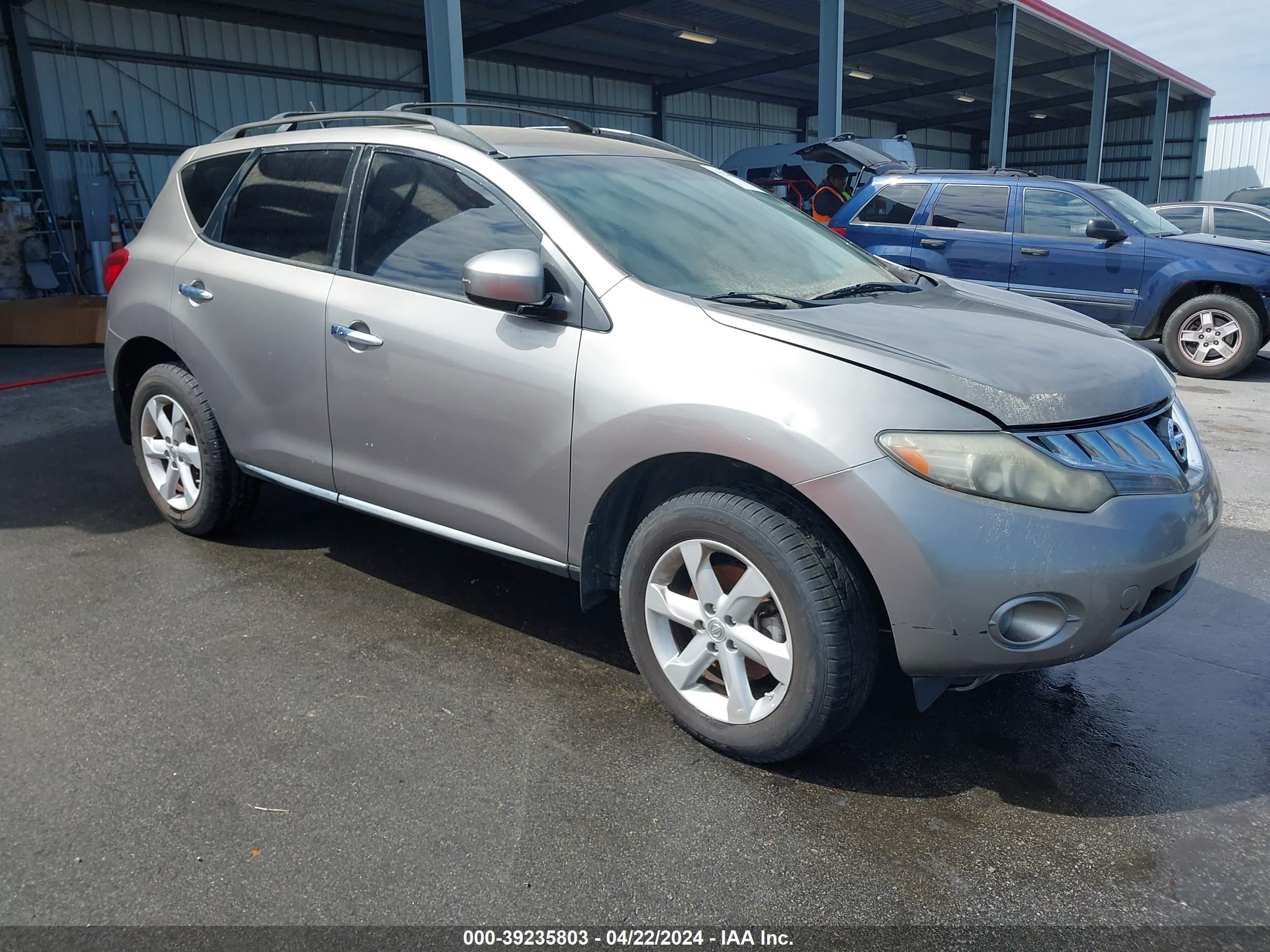 NISSAN MURANO 2010 jn8az1mu7aw009018