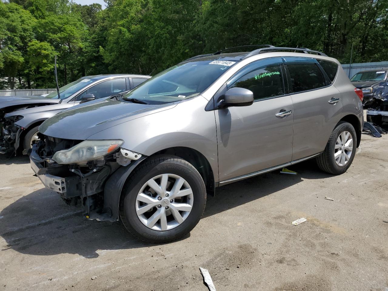 NISSAN MURANO 2011 jn8az1mu7bw054851